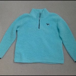 PINK teal fleece